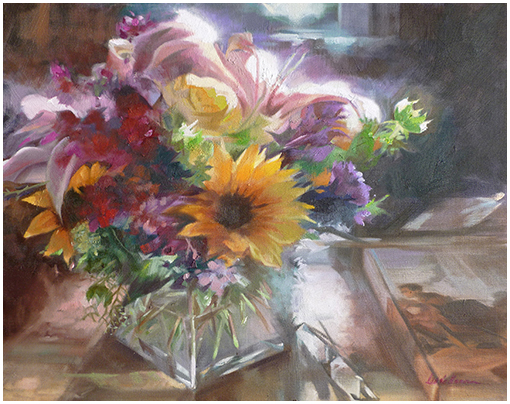 Floral painting
